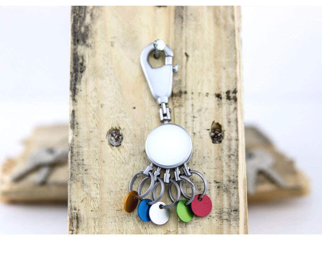 TROIKA Key organizer "PATENT COLOUR" - matt