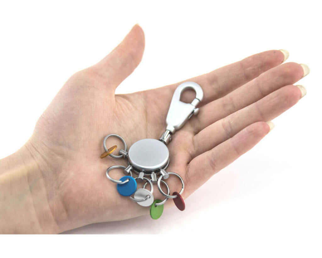 TROIKA Key organizer "PATENT COLOUR" - matt