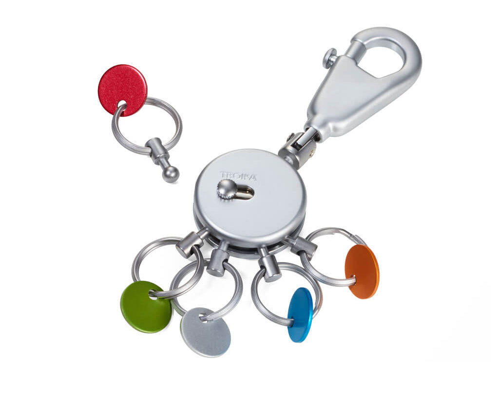 TROIKA Key organizer "PATENT COLOUR" - matt