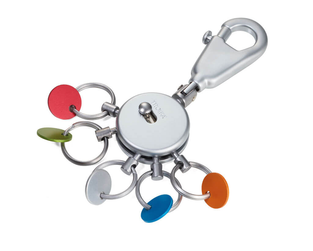 TROIKA Key organizer "PATENT COLOUR" - matt