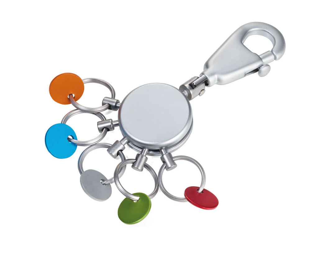 TROIKA Key organizer "PATENT COLOUR" - matt