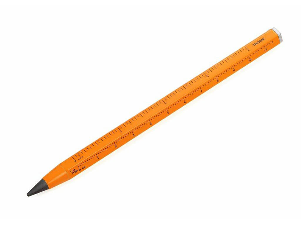 Troika Multitasking pencil "CONSTRUCTION ENDLESS" orange