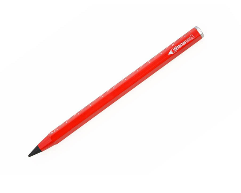 Troika Multitasking Pencil "CONSTRUCTION ENDLESS" - RED