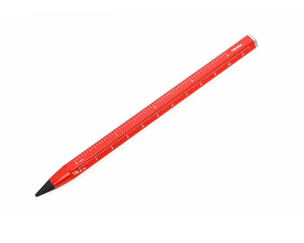 Troika Multitasking Pencil "CONSTRUCTION ENDLESS" - RED