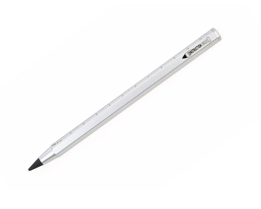 Troika Multitasking Pencil "CONSTRUCTION ENDLESS" - SILVER