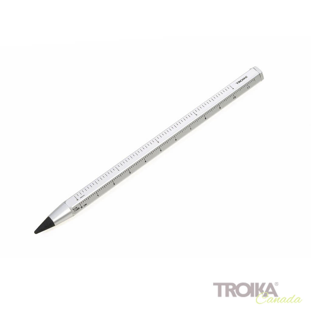 Troika Multitasking Pencil "CONSTRUCTION ENDLESS" - SILVER