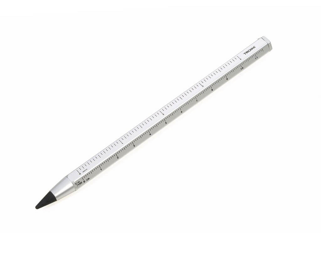 Troika Multitasking Pencil "CONSTRUCTION ENDLESS" - SILVER