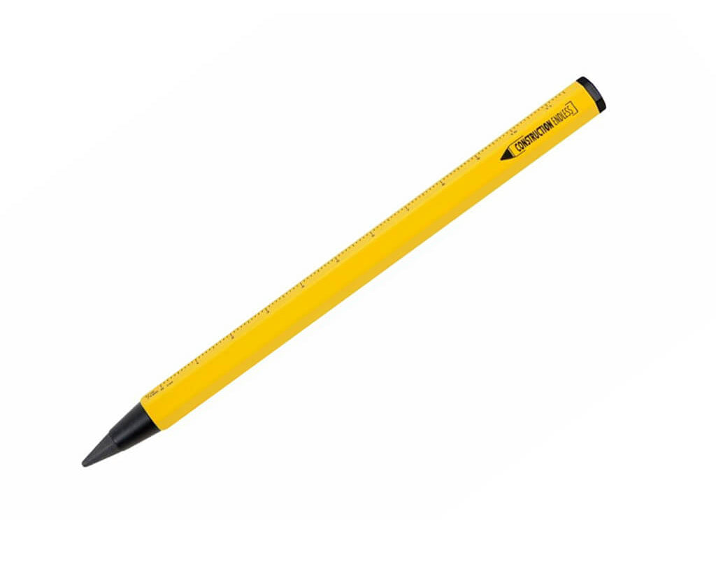 Troika Multitasking Pencil "CONSTRUCTION ENDLESS" - YELLOW
