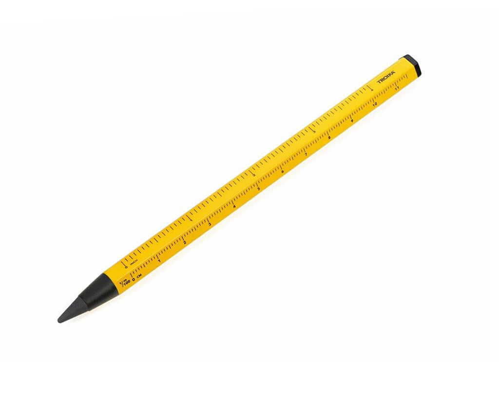 Troika Multitasking Pencil "CONSTRUCTION ENDLESS" - YELLOW