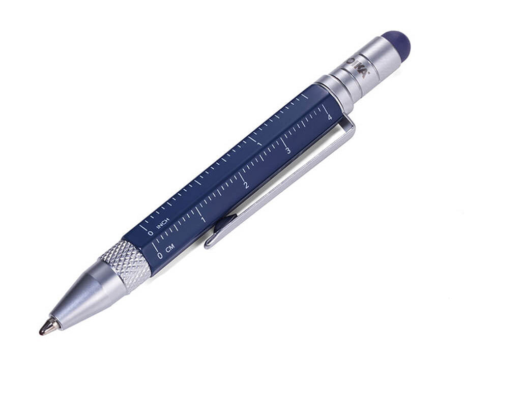 Tiny Yet Powerful Pen – Troika Construction Liliput Blue
