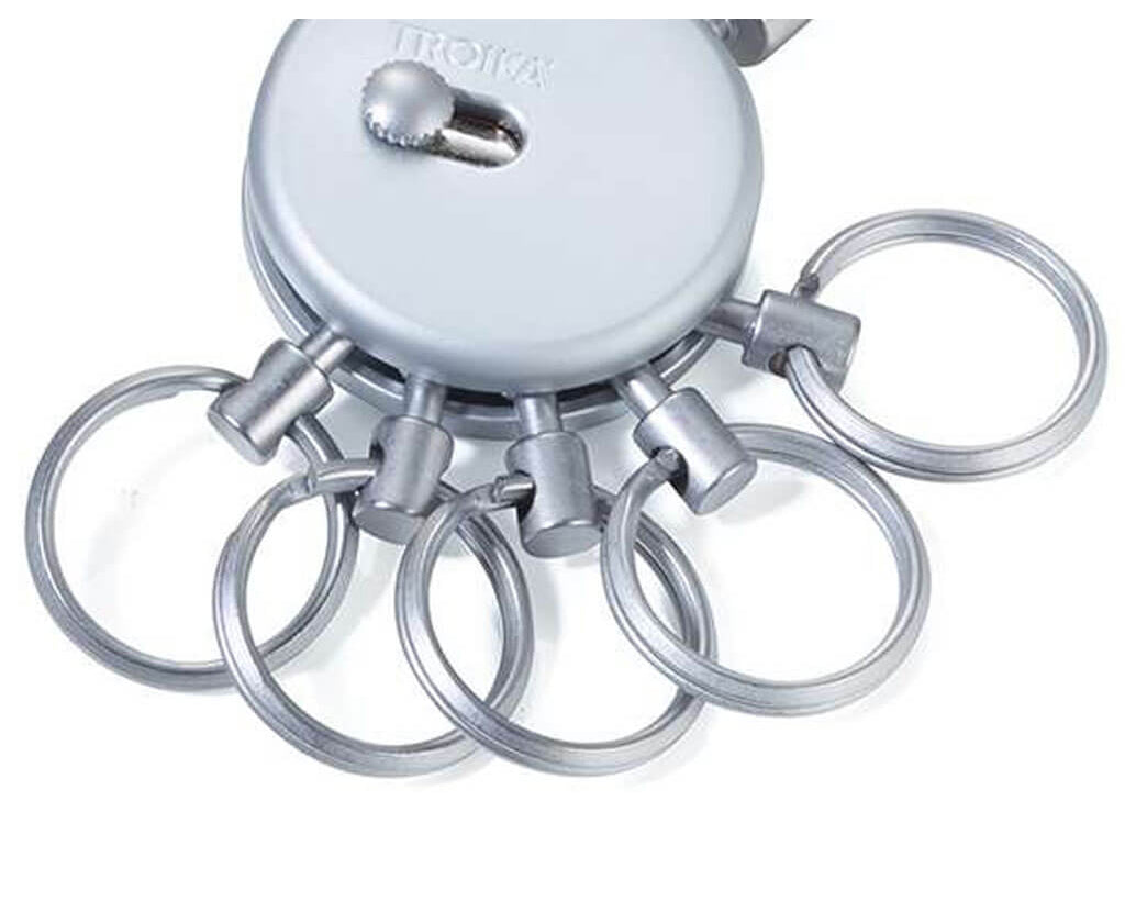 Replacement rings for PATENT keyring matt, set of 5
