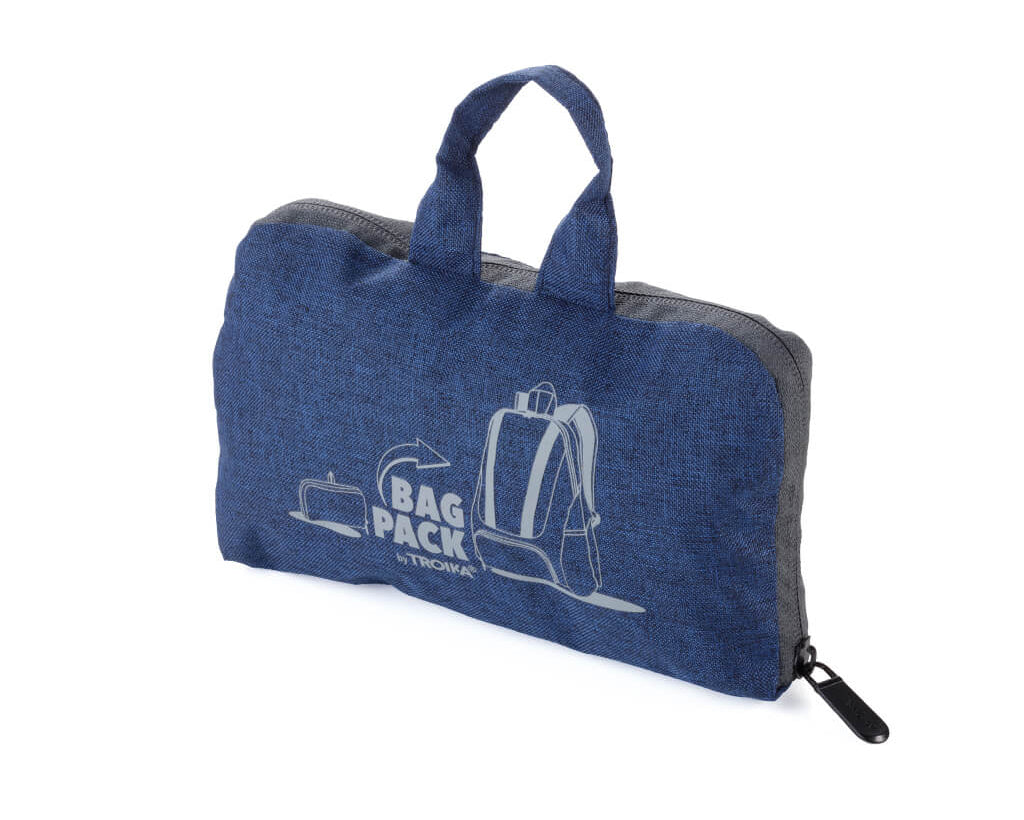 TROIKA Backpack foldable backpack folded
