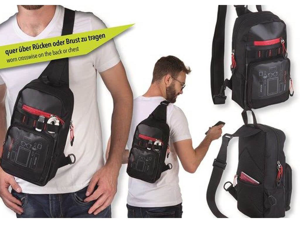 TROIKA CROSSBODY BACKPACK "CROSS BAG"