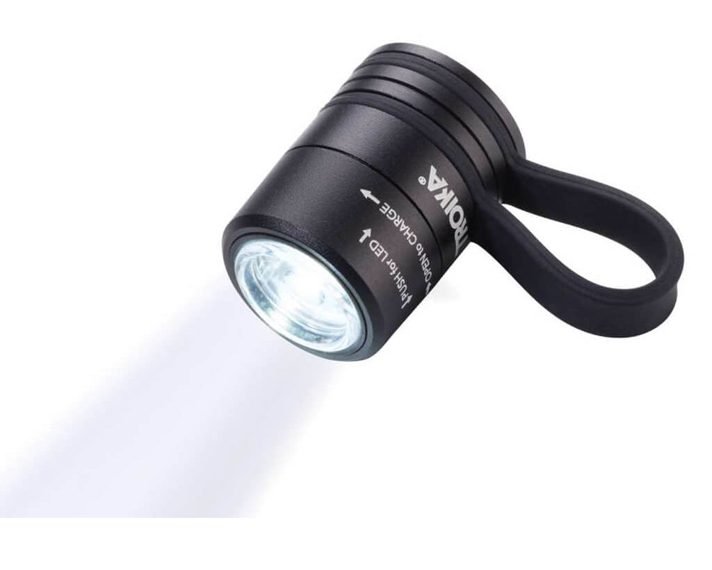 TROIKA Flashlight "ECO RUN" - Black