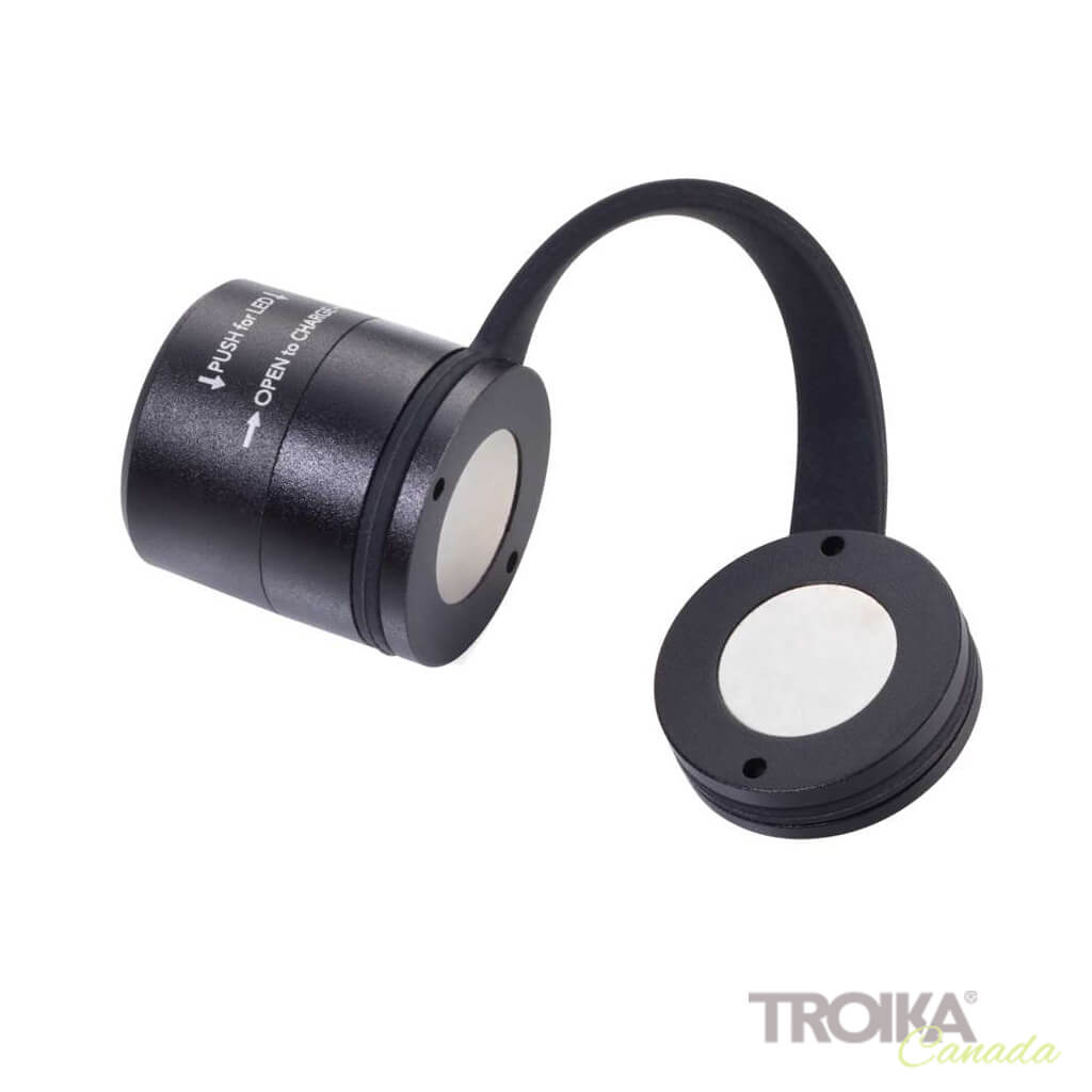 Lampe de poche TROIKA « ECO RUN » - Noir