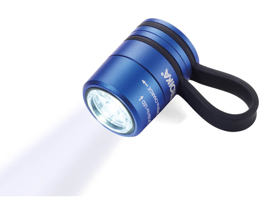 TROIKA Flashlight "ECO RUN" - Blue