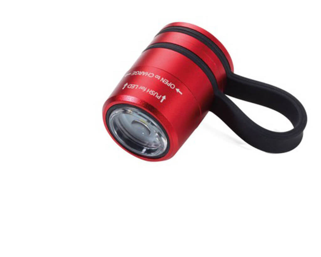 TROIKA Flashlight "ECO RUN" - Red