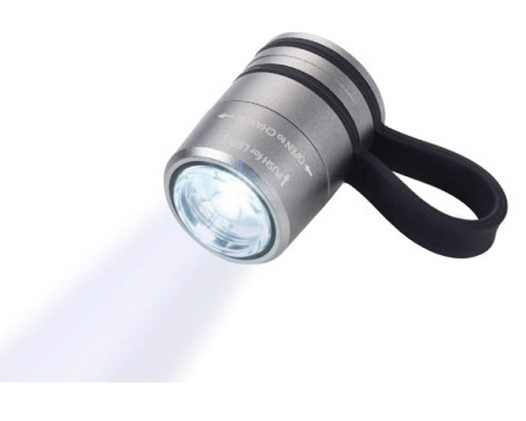 TROIKA Flashlight "ECO RUN" - Titanium