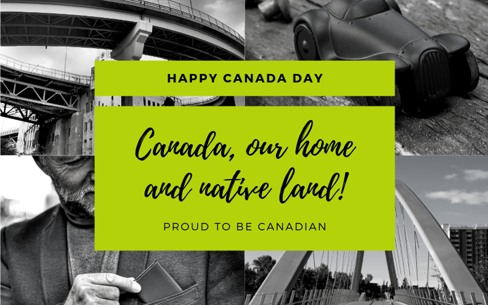 HAPPY CANADA DAY! "O Canada . . . "