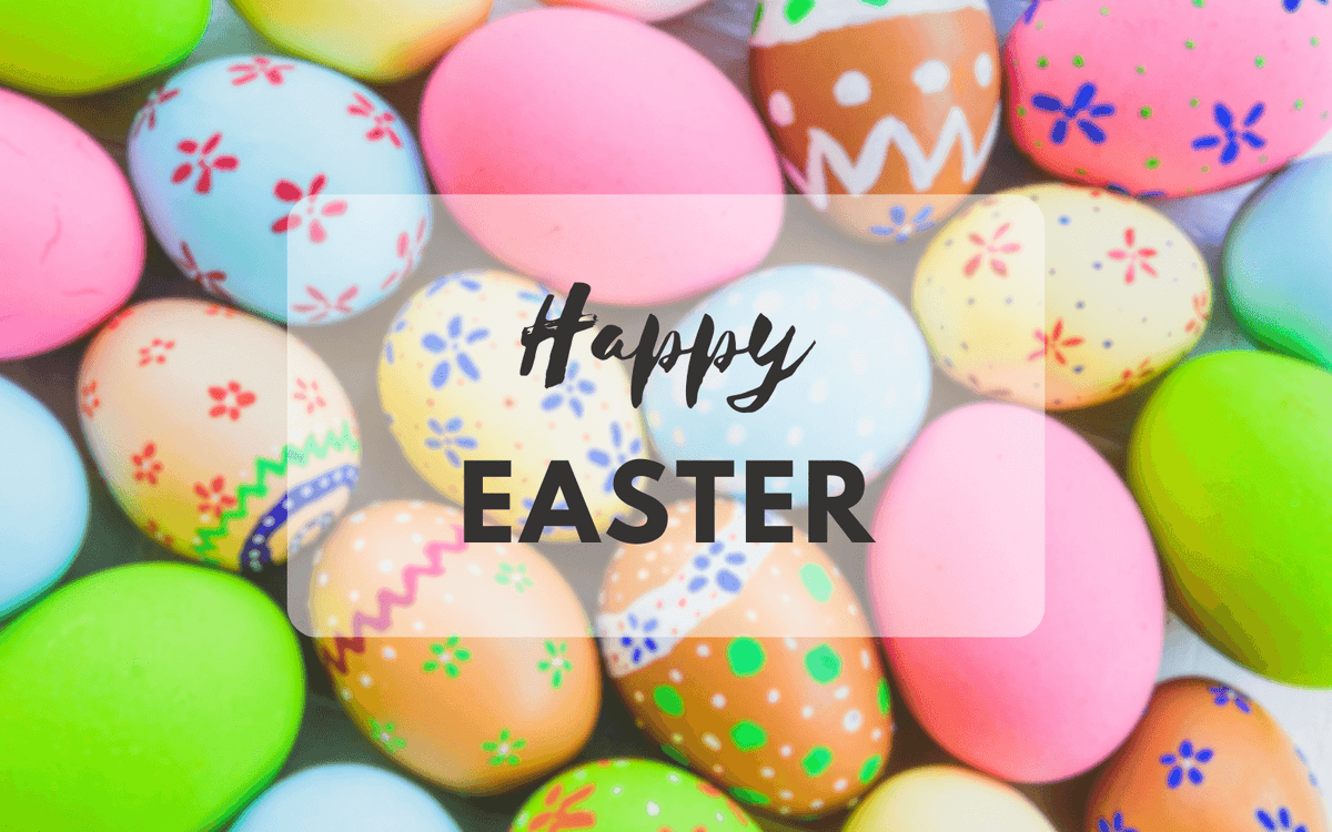 HAPPY, HOPPY EASTER TO YOU!