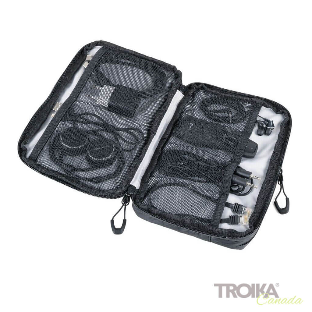 Troika cable organizer inside