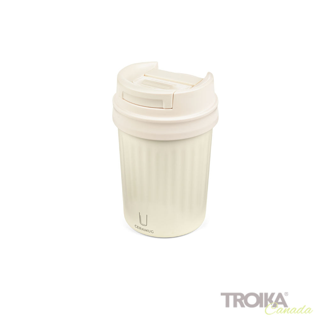 TROIKA Ceramic Mug Ceramug 300 White – CUP31/WH
