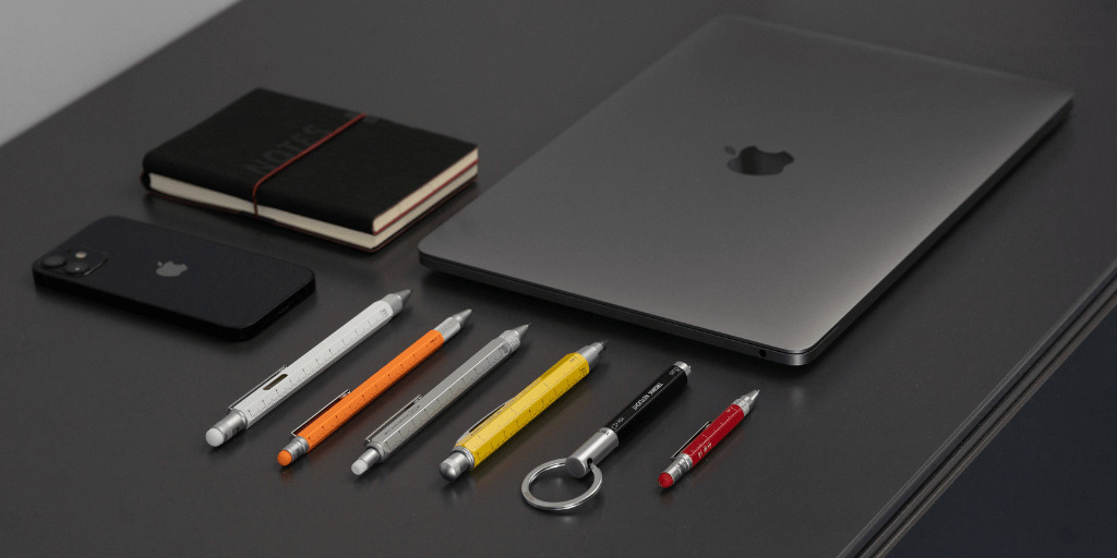 Troika construction family different pens and pencils