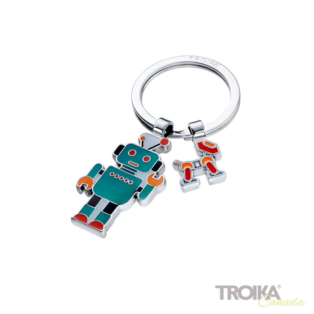 TROIKA Keychain Robby Chrome – KR26-01/CH