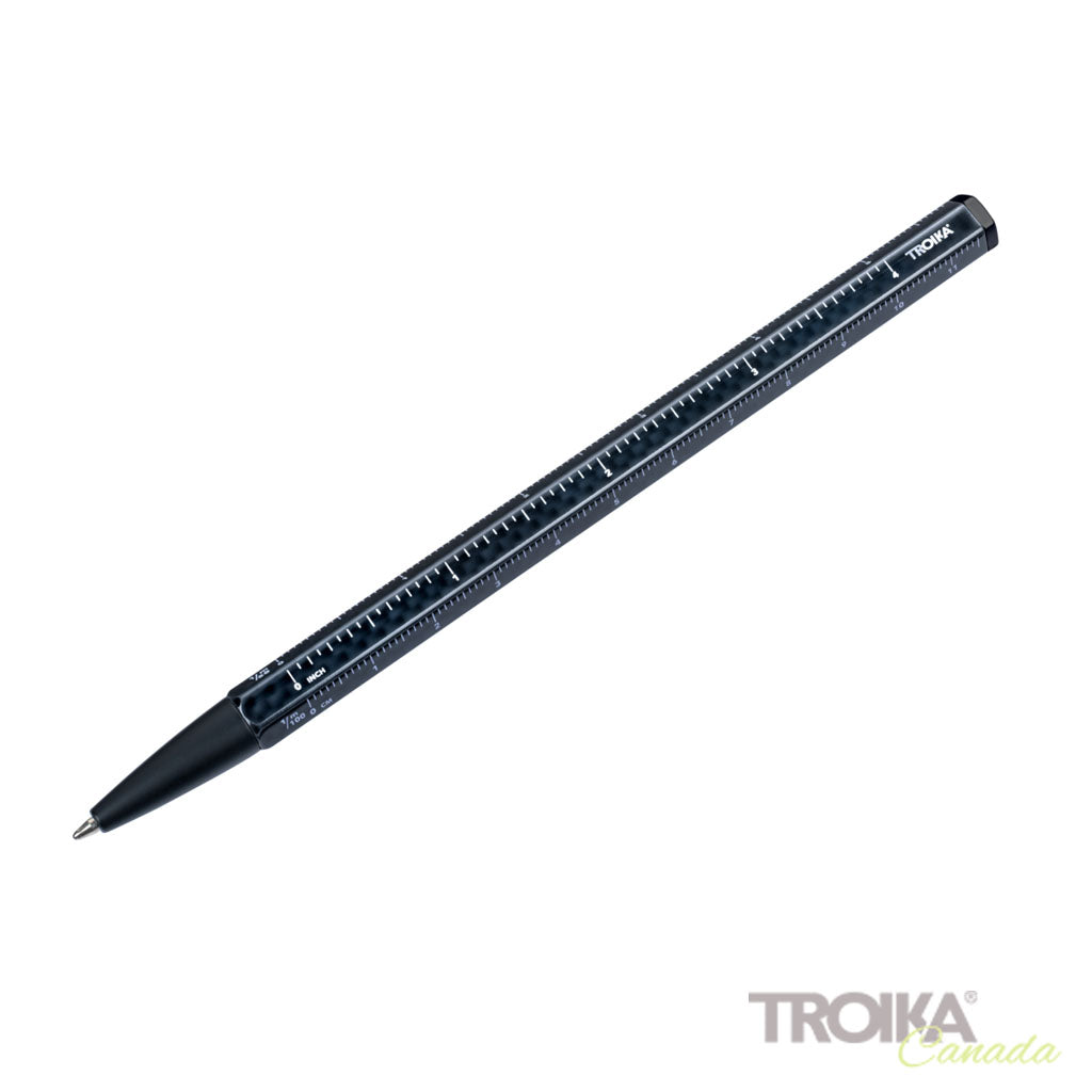 TROIKA Multitasking Ballpoint Pen Construction Basic Carbon – PES40/CB