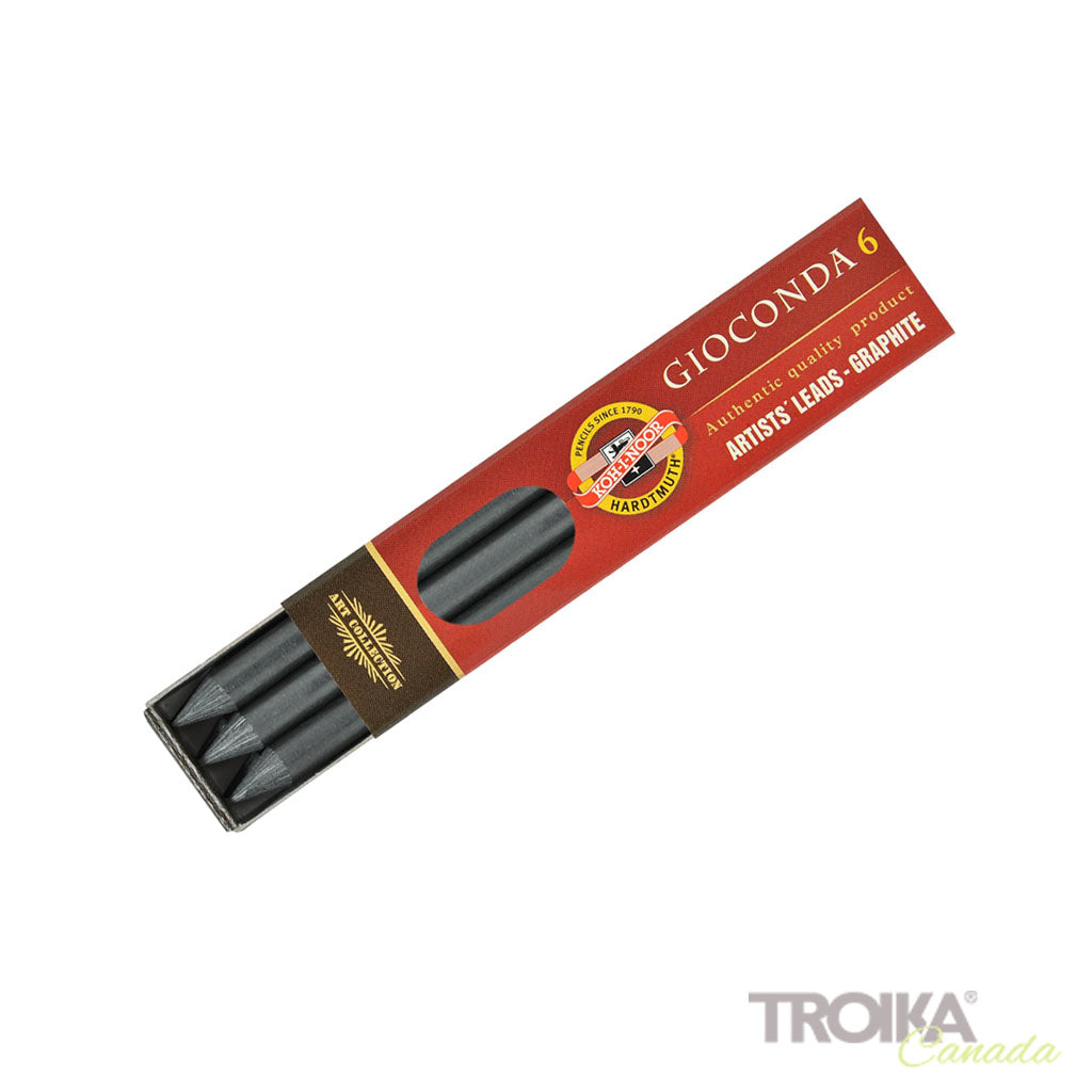 Recharges WSD « MINE DE CRAYON 5,6 mm », lot de 12 - 2B