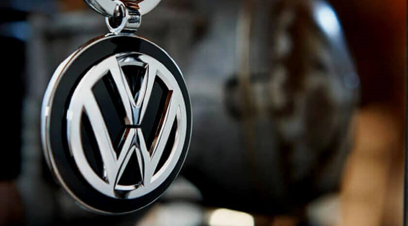 Volkswagen Logo Keychain