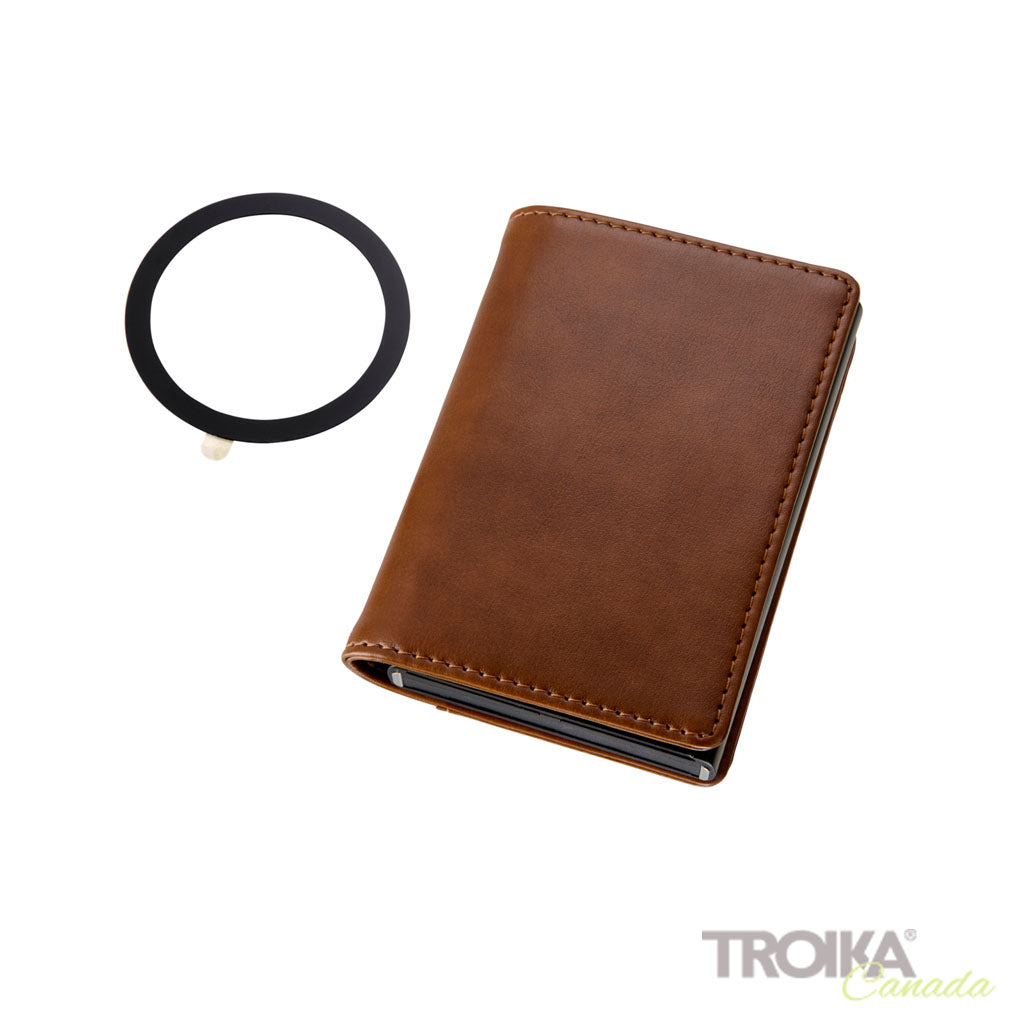 TROIKA Card Case Sherlock Home Brown – WAL45/BR