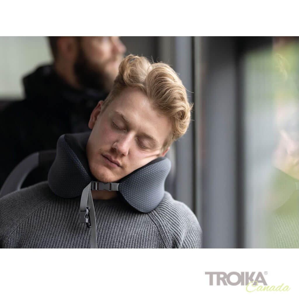 TROIKA Neck Pillow "BUSINESS TRAVEL PILLOW" lifestyle