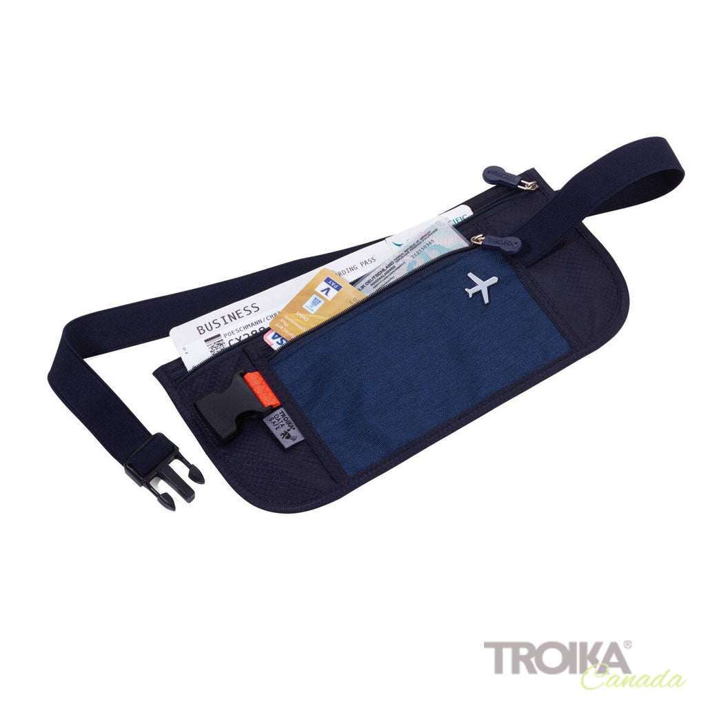 Troika Travel Belt Blue