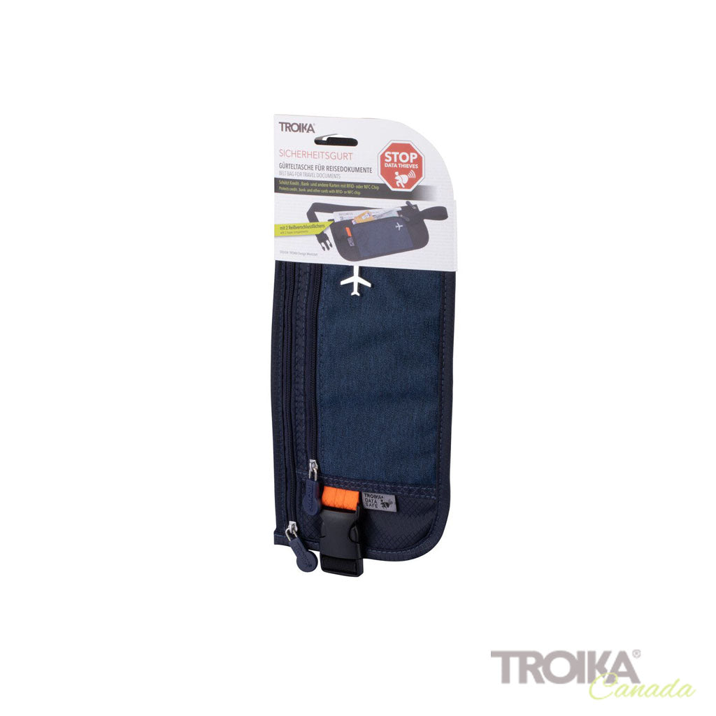 Troika Travel Belt Blue