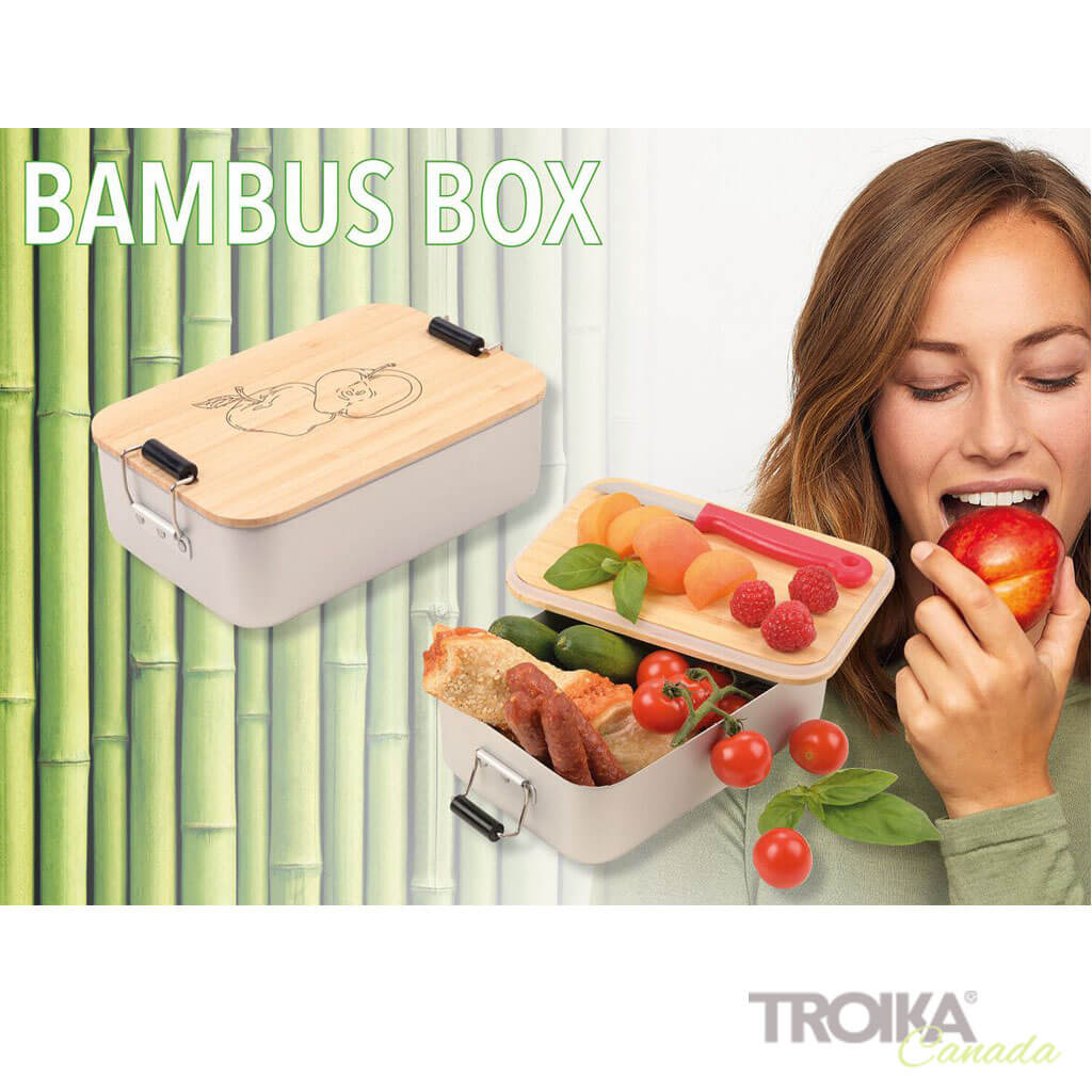 TROIKA Lunchbox "BAMBUS BOX"