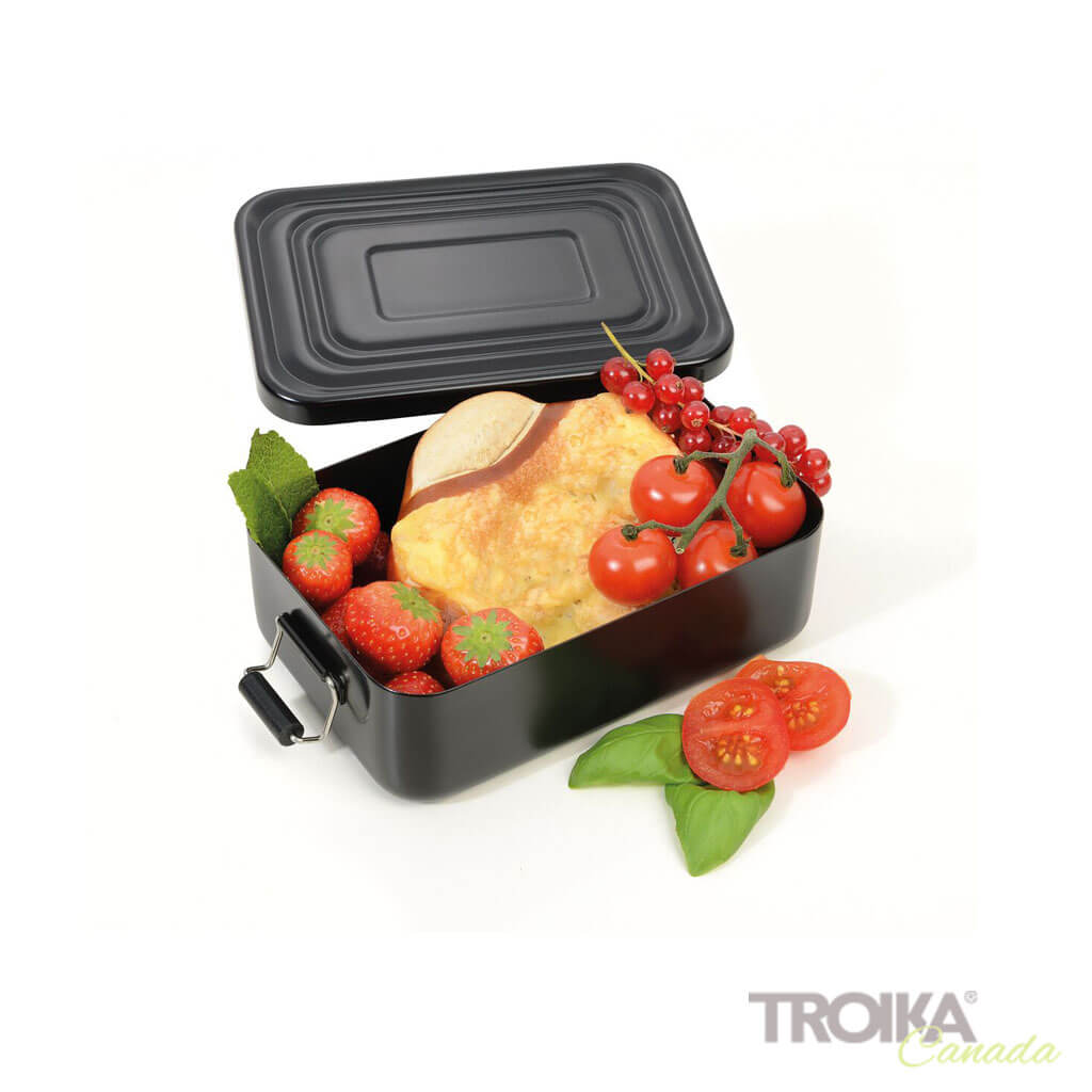 TROIKA Lunchbox "TROIKA BLACK BOX"