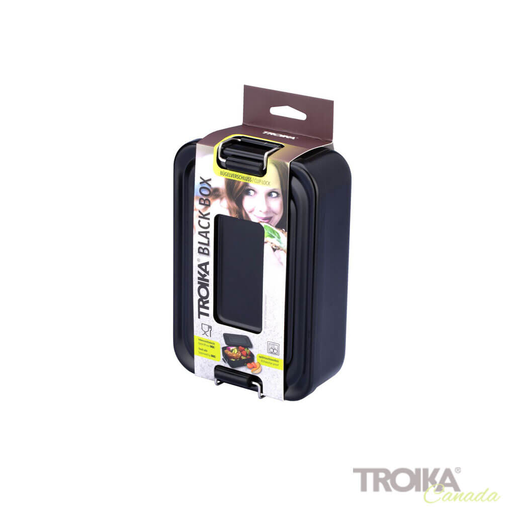 TROIKA Lunchbox "TROIKA BLACK BOX"