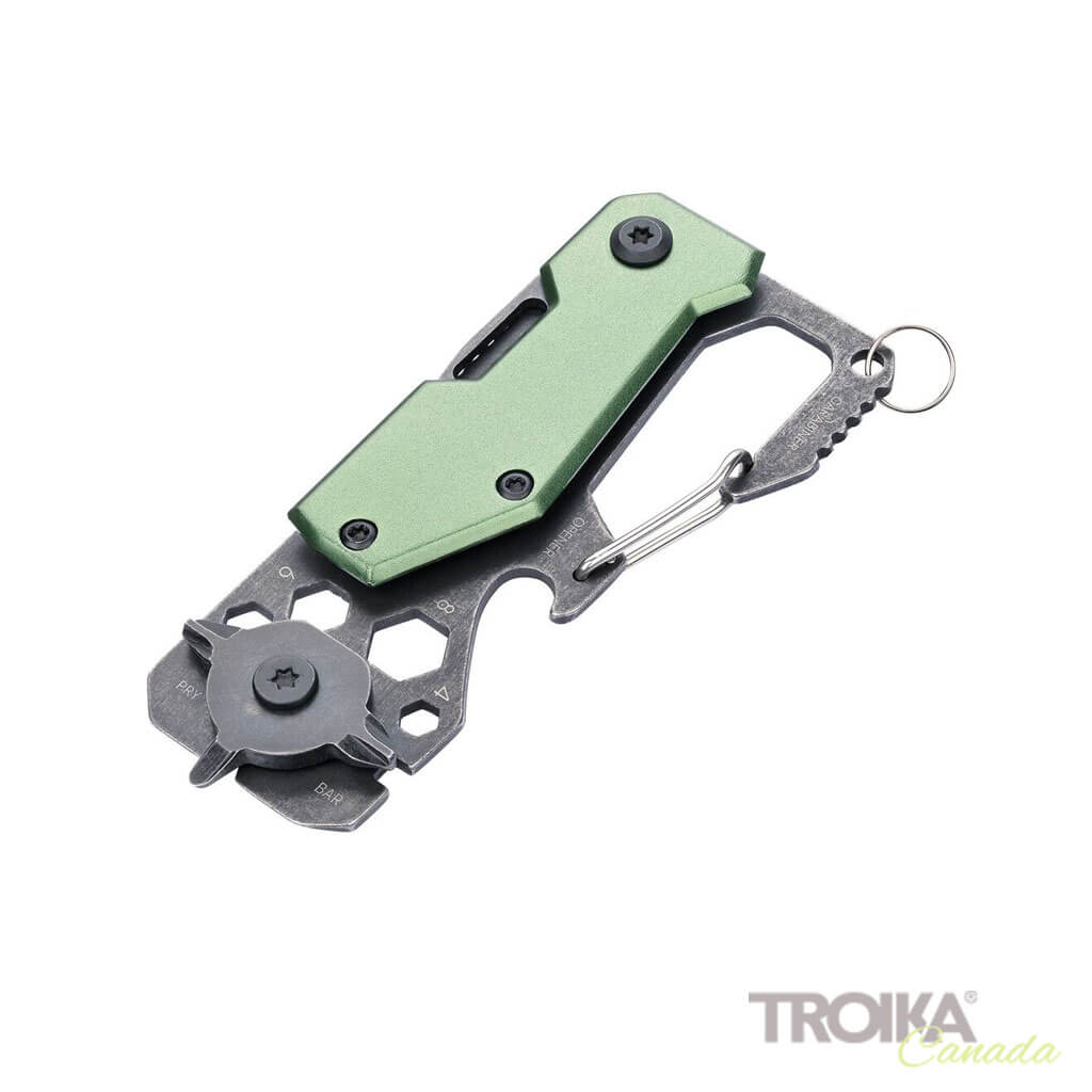 TROIKA Key Organizer and Mini Tool "TOOLINATOR CARD"