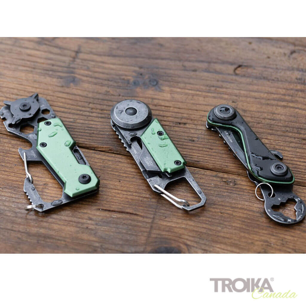 TROIKA Key Organizer and Mini Tool "TOOLINATOR CARD"