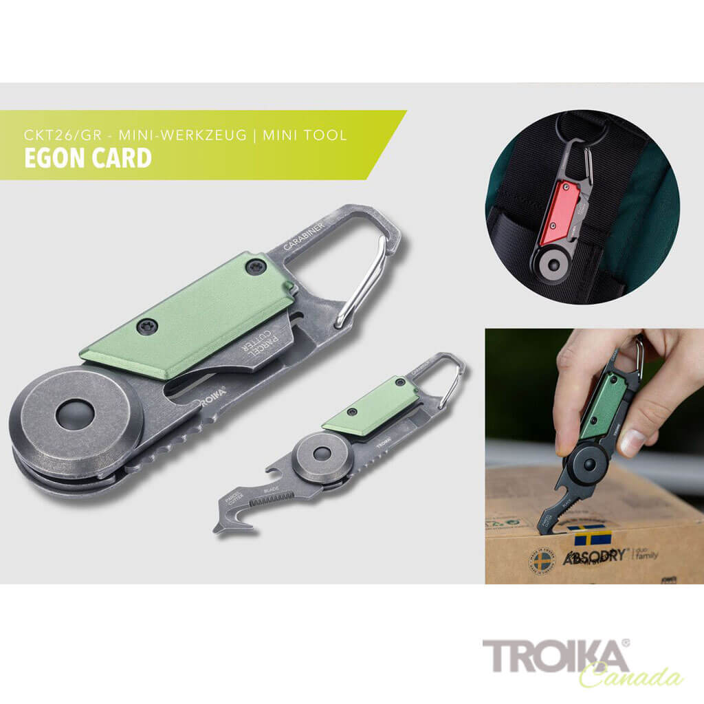 TROIKA Mini Tool "EGON CARD"
