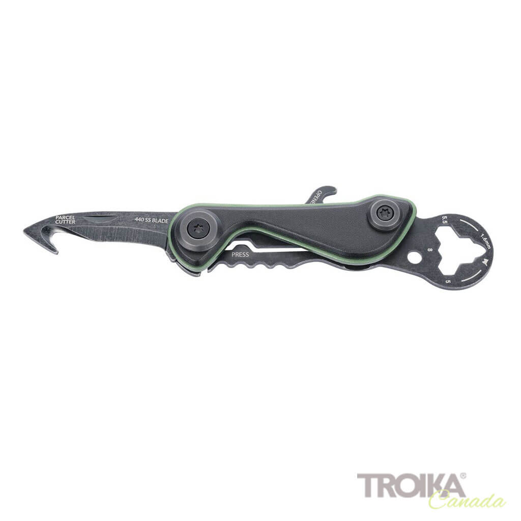 TROIKA Mini Tool "PARCEL CUT CARD"