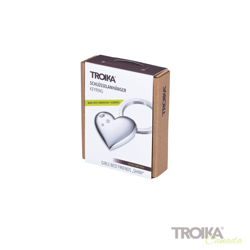 TROIKA Keychain "GIRLS BEST FRIENDS" - Shiny