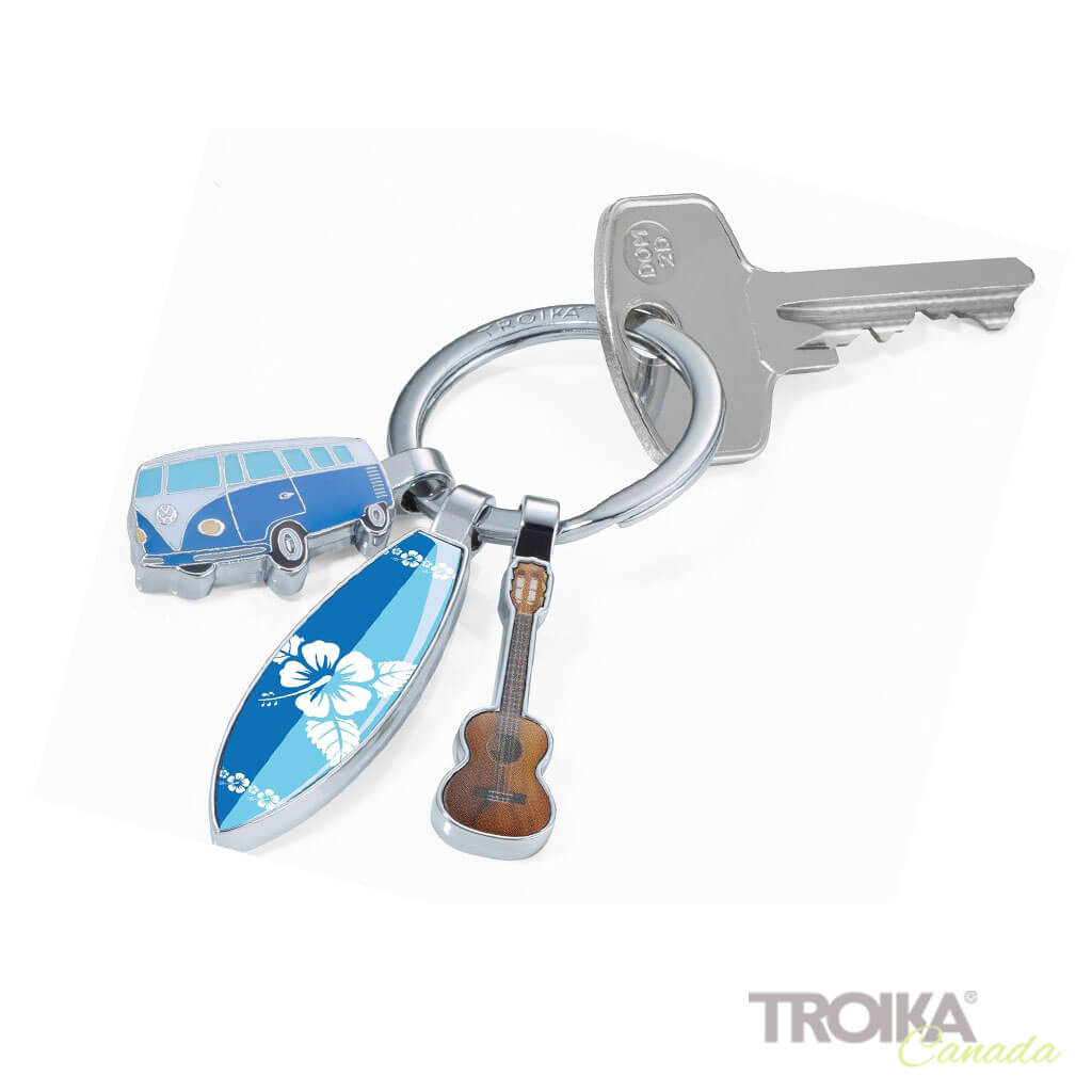 Troika Bob, Keychain with Three Contractors Charms 