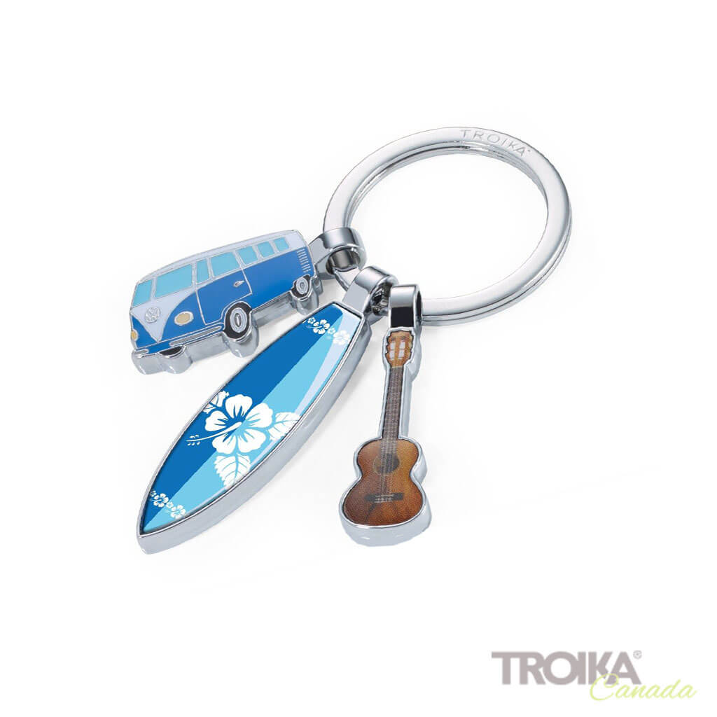 Troika Bob, Keychain with Three Contractors Charms 