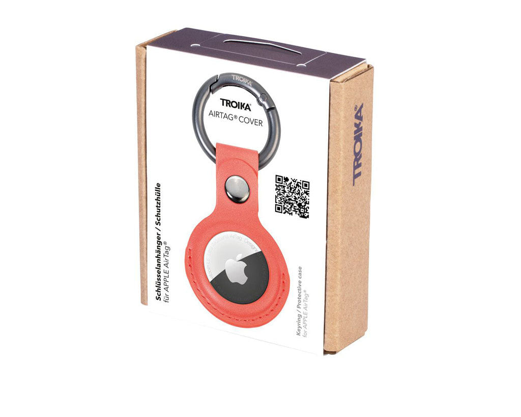 Troika Airtag Cover Orange Lifestyle