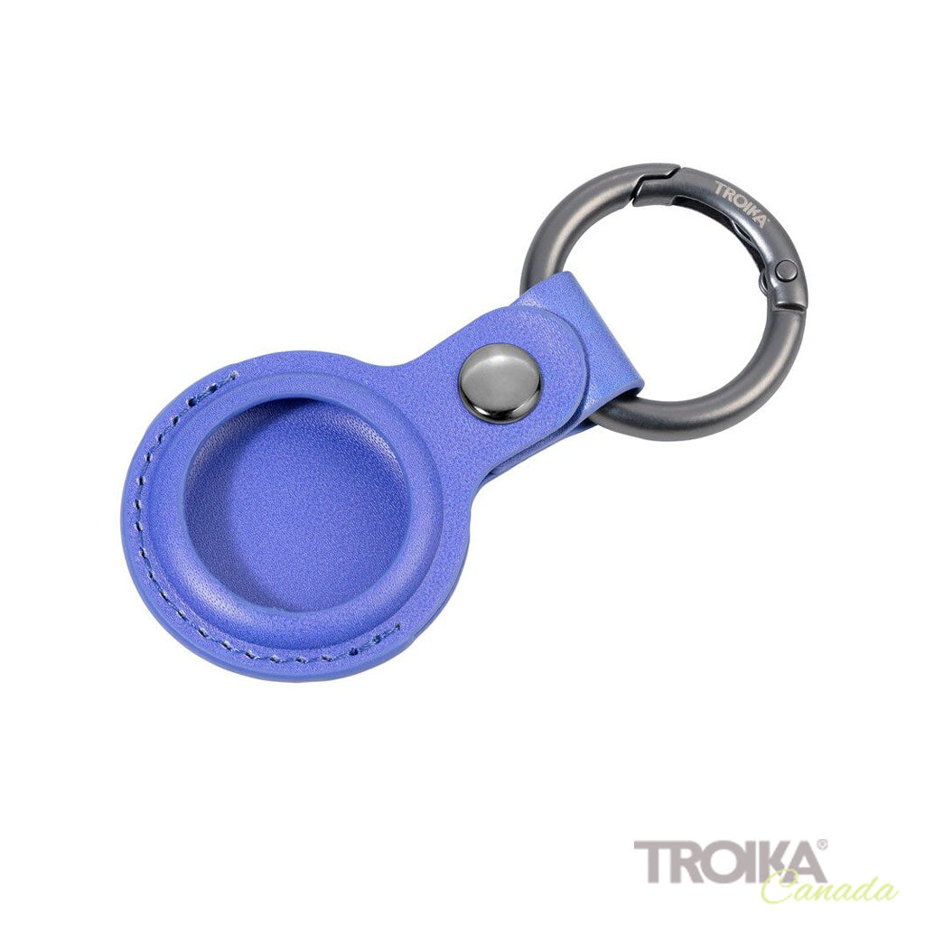 TROIKA Keyring "AIRTAG COVER" - Purple - front