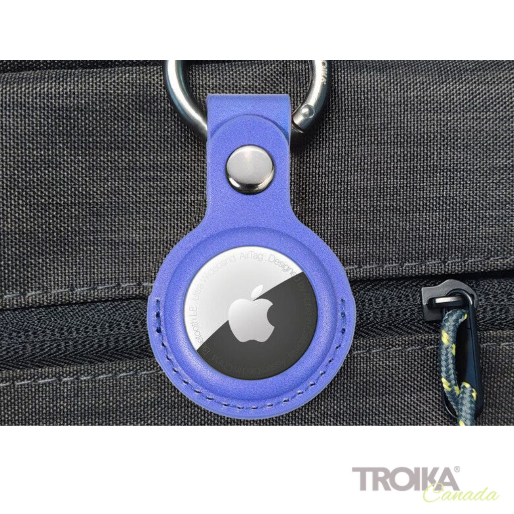 TROIKA Keyring "AIRTAG COVER" - Purple - front