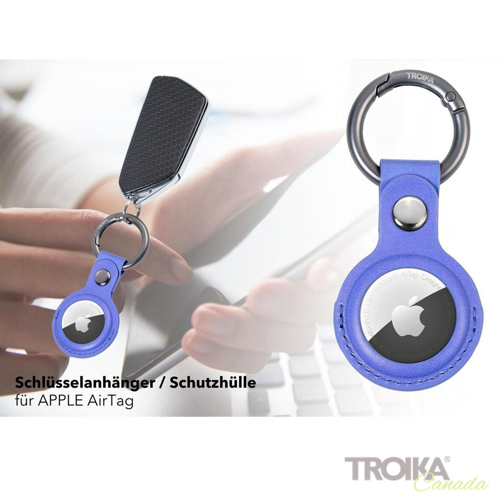 TROIKA Keyring "AIRTAG COVER" - Purple