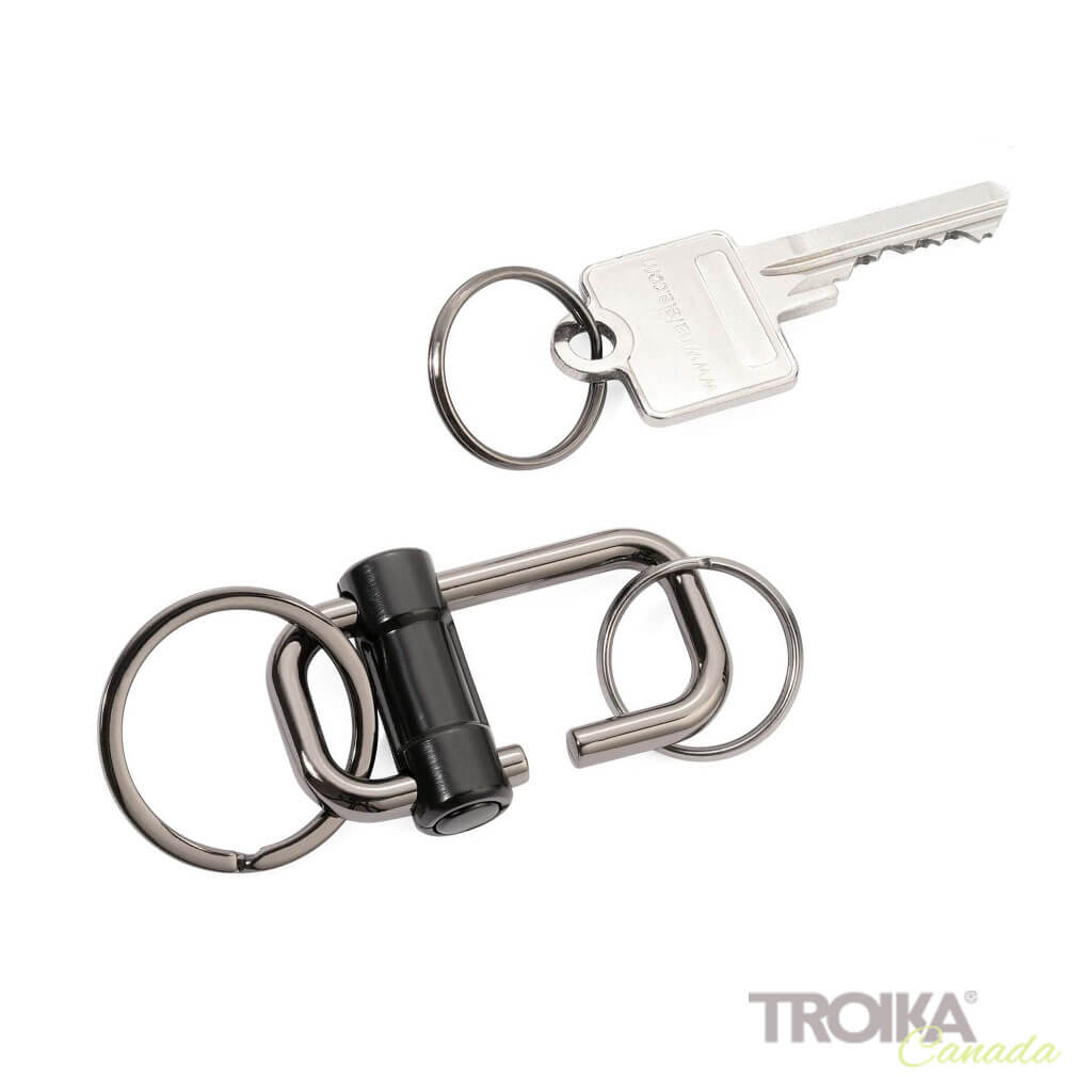 Troika 2-way key black closed